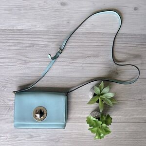 KATE SPADE newbury lane sally flap crossbody bag EUC